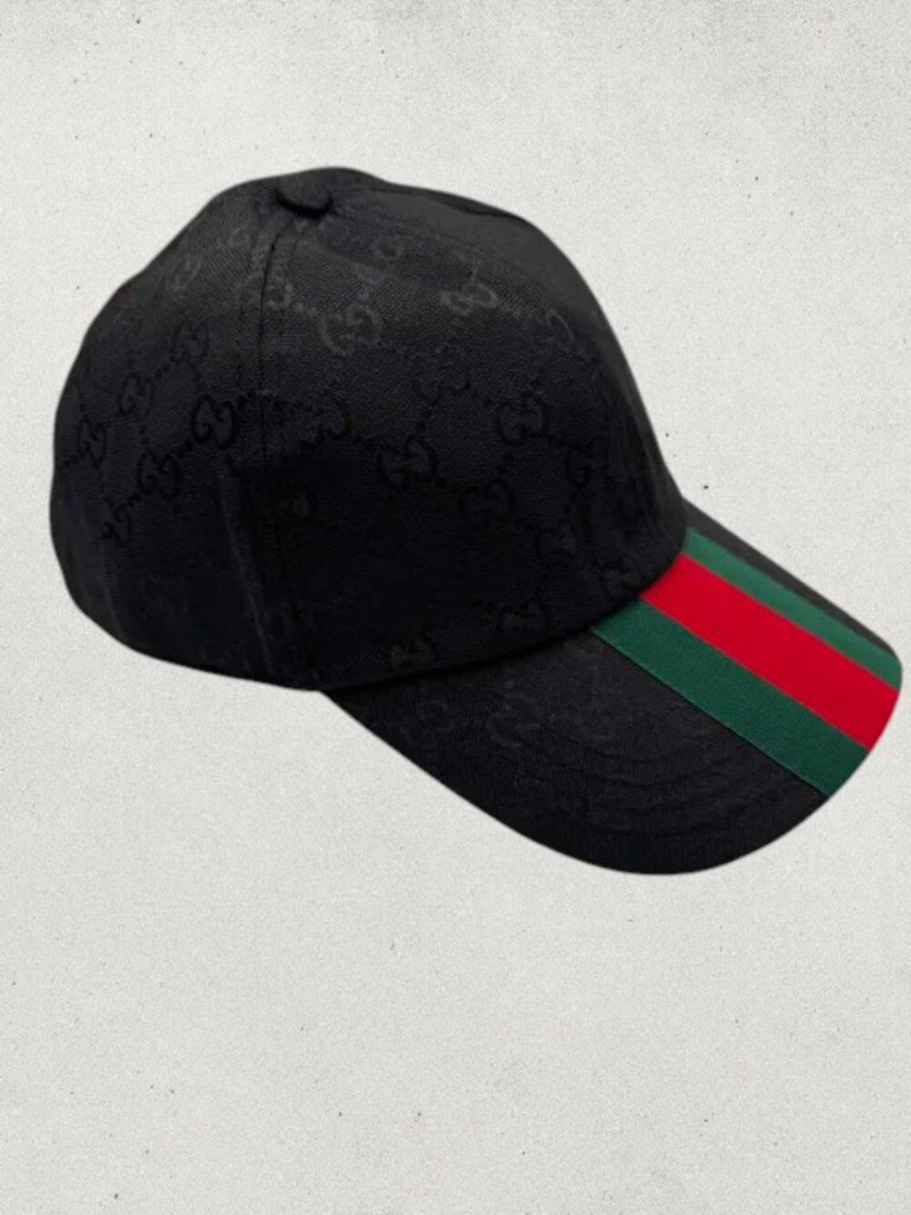 Gucci GG Canvas Baseball Hat Black - One Size
